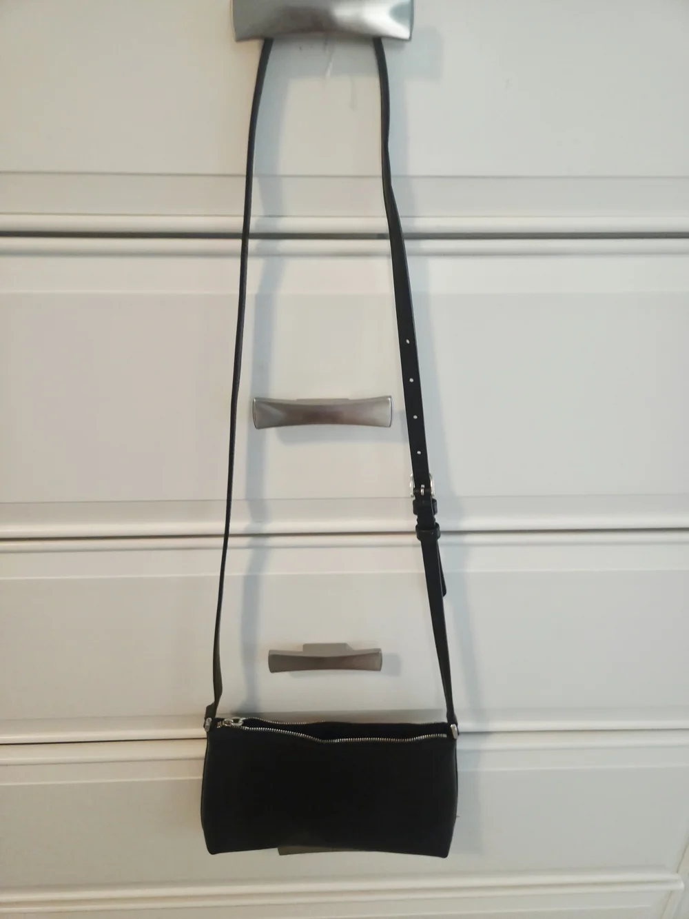 Small Sadie Black Crossbody Purse